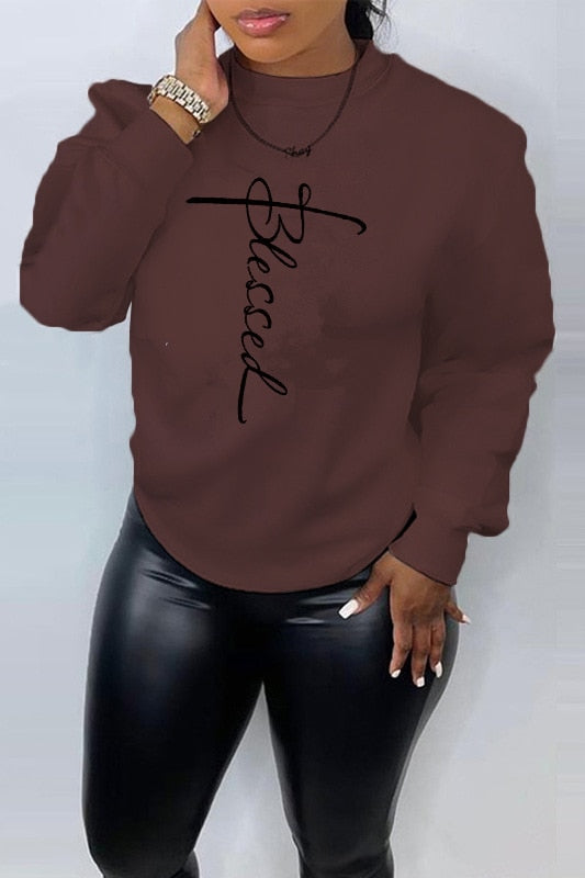 Blessed All day sweat shirt