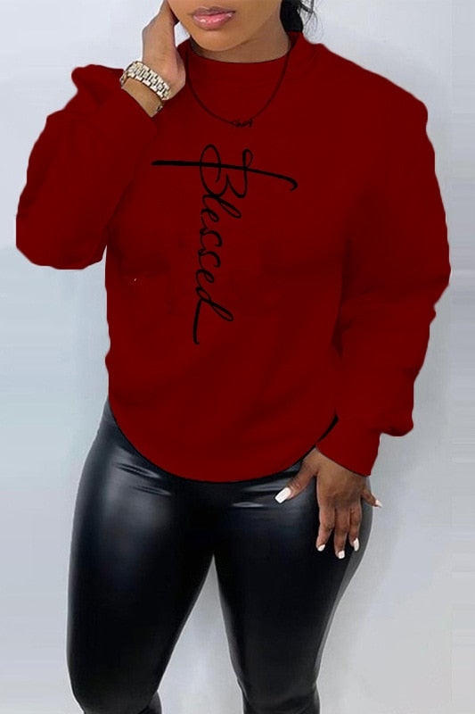 Blessed All day sweat shirt