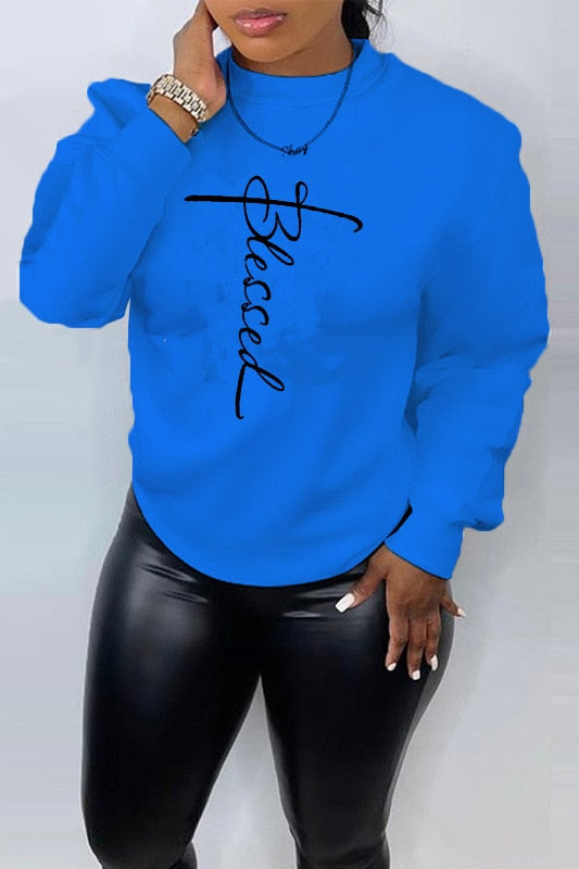 Blessed All day sweat shirt