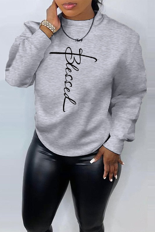 Blessed All day sweat shirt