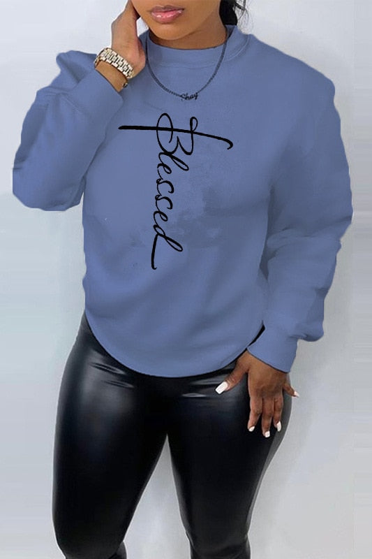 Blessed All day sweat shirt